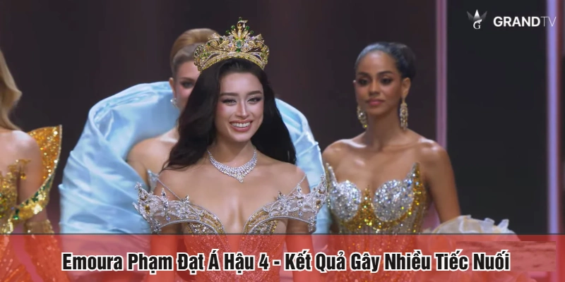 Emoura Phạm đạt á hậu 4