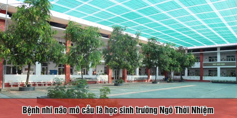 Bệnh nhi não mô cầu là học sinh trường Ngô Thời Nhiệm