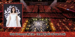 Cháy vé concert Mỹ Tâm