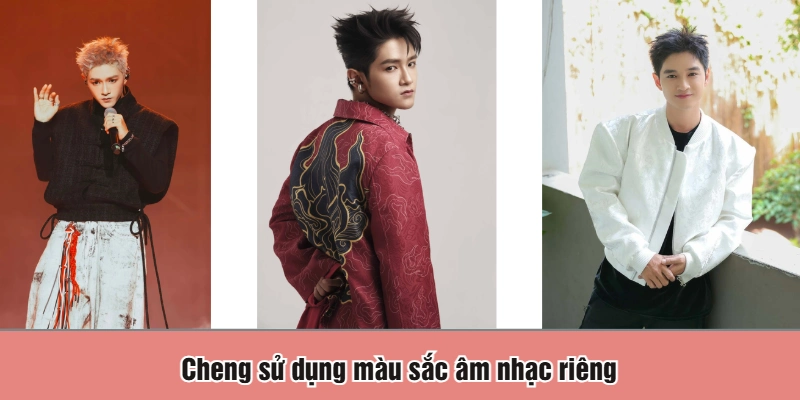 Cheng sử dụng màu sắc âm nhạc riêng