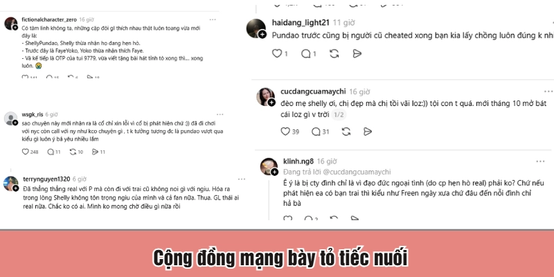 Cộng đồng mạng bày tỏ tiếc nuối