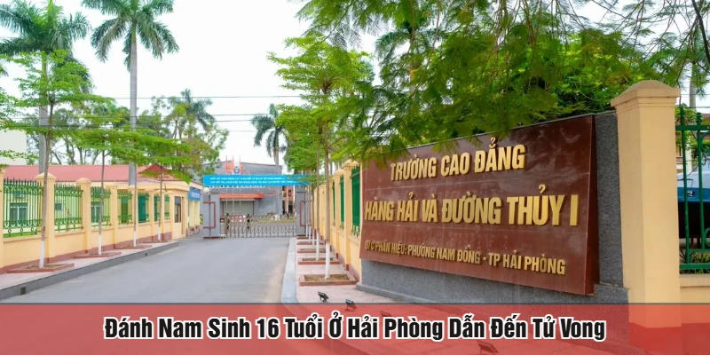 đánh nam sinh 16 tuổi ở Hải Phòng
