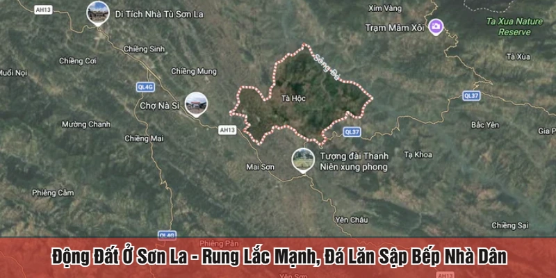 động đất ở Sơn La