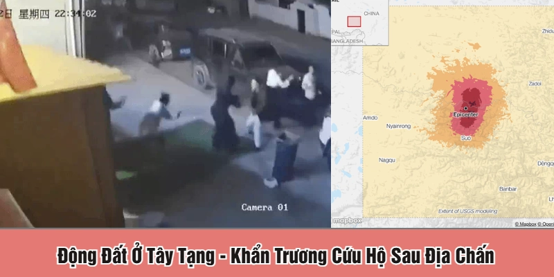 động đất ở Tây Tạng