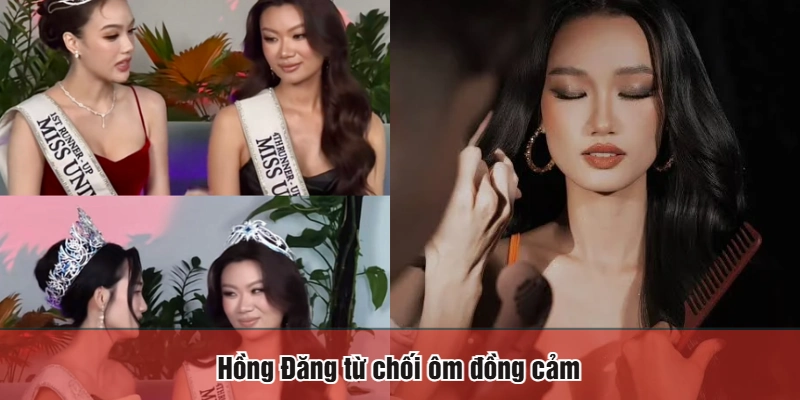 Hồng Đăng từ chối ôm đồng cảmHồng Đăng từ chối ôm đồng cảm