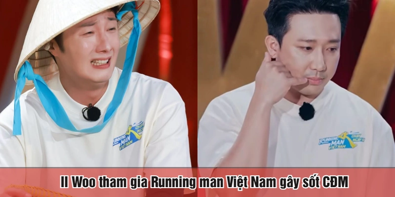 II Woo tham gia Running man Việt Nam gây sốt CĐM