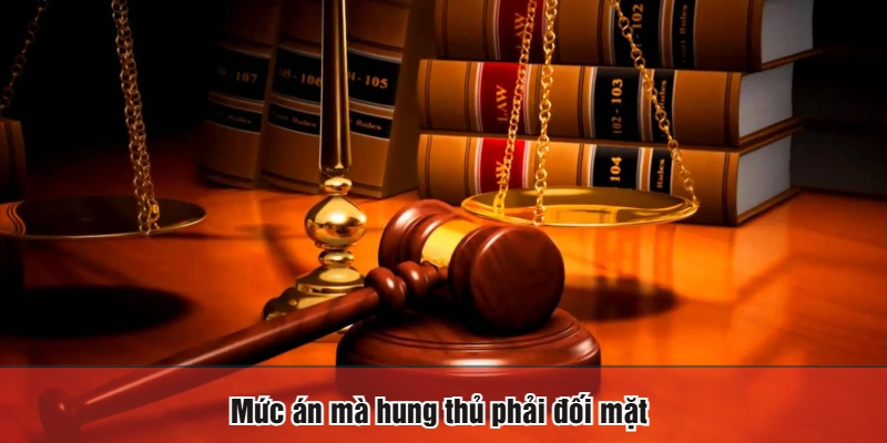 Mức án mà hung thủ phải đối mặt