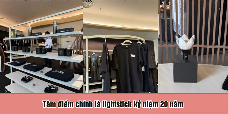Tâm điểm chính là lightstick kỷ niệm 20 năm