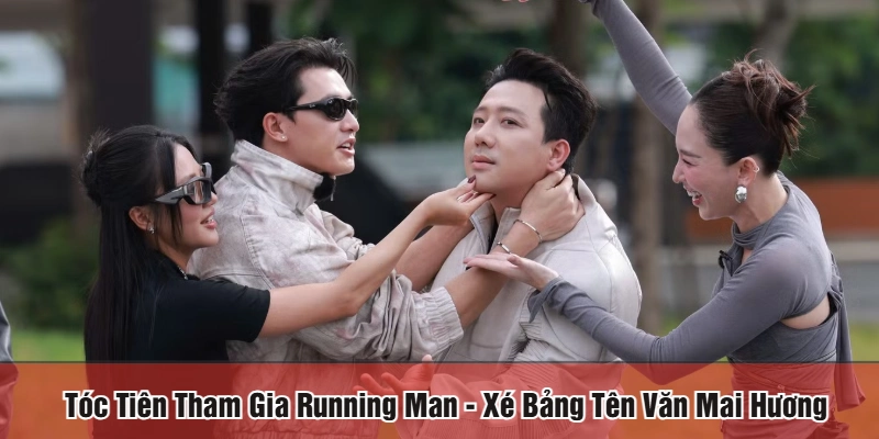 Tóc Tiên tham gia Running Man