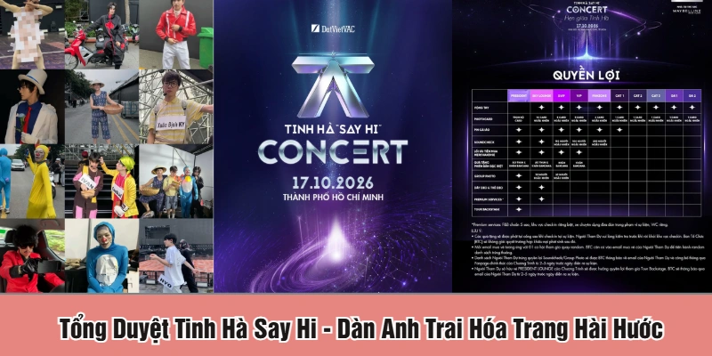Tổng duyệt Tinh hà say hi