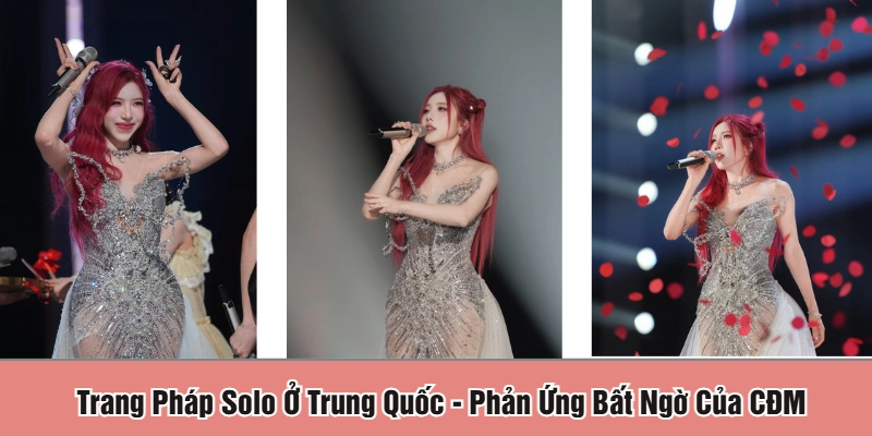 Trang Pháp solo ở Trung Quốc