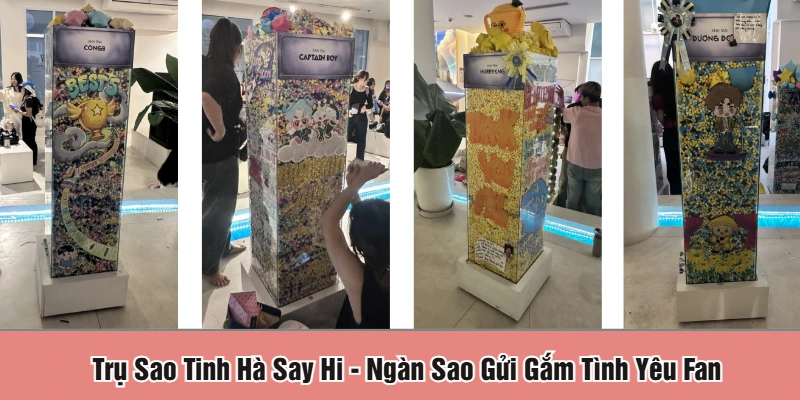 Trụ sao Tinh hà say hi
