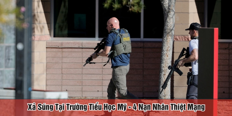 xả súng tại trường tiểu học Mỹ